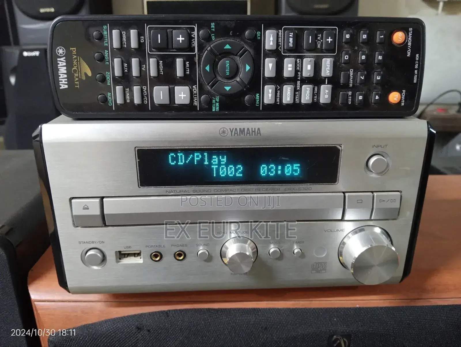 Yamaha Amp, Usb and Cd Player