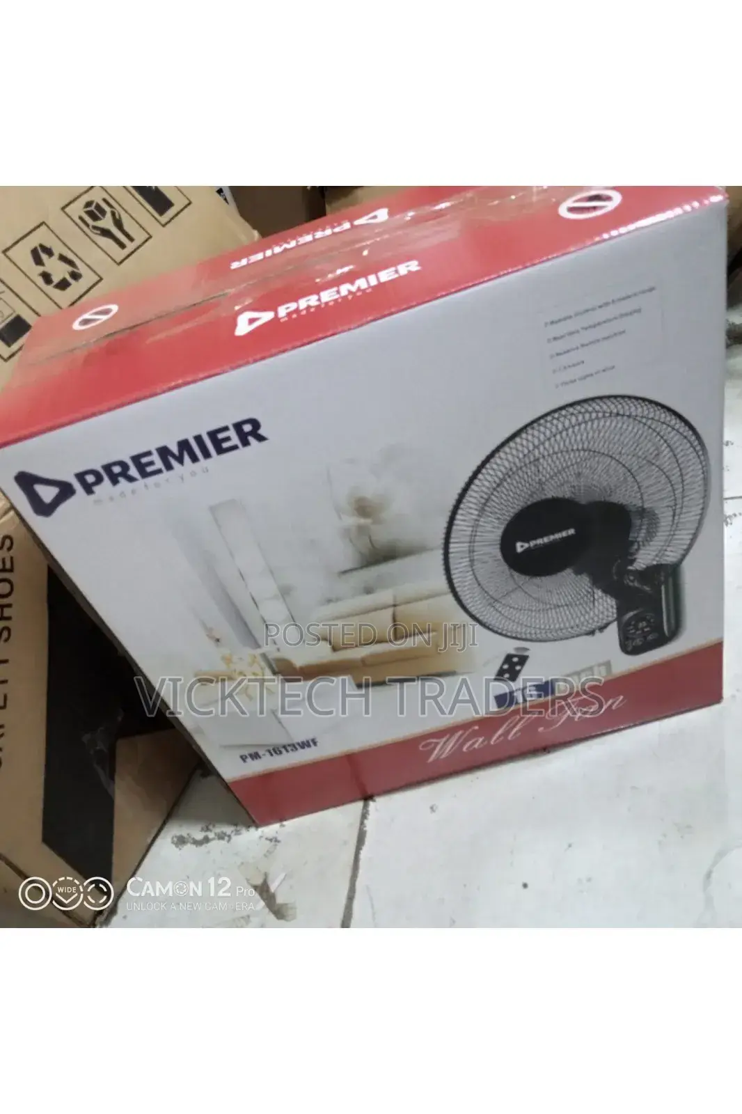 Wall Fan Premier With Remote Control