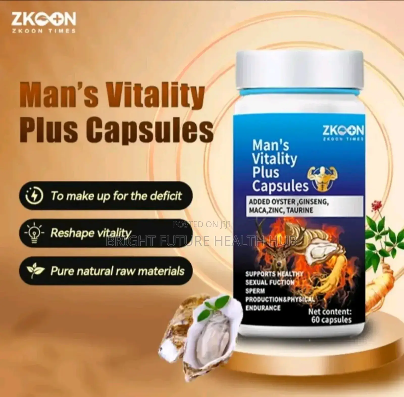 Man's Vitality Booster