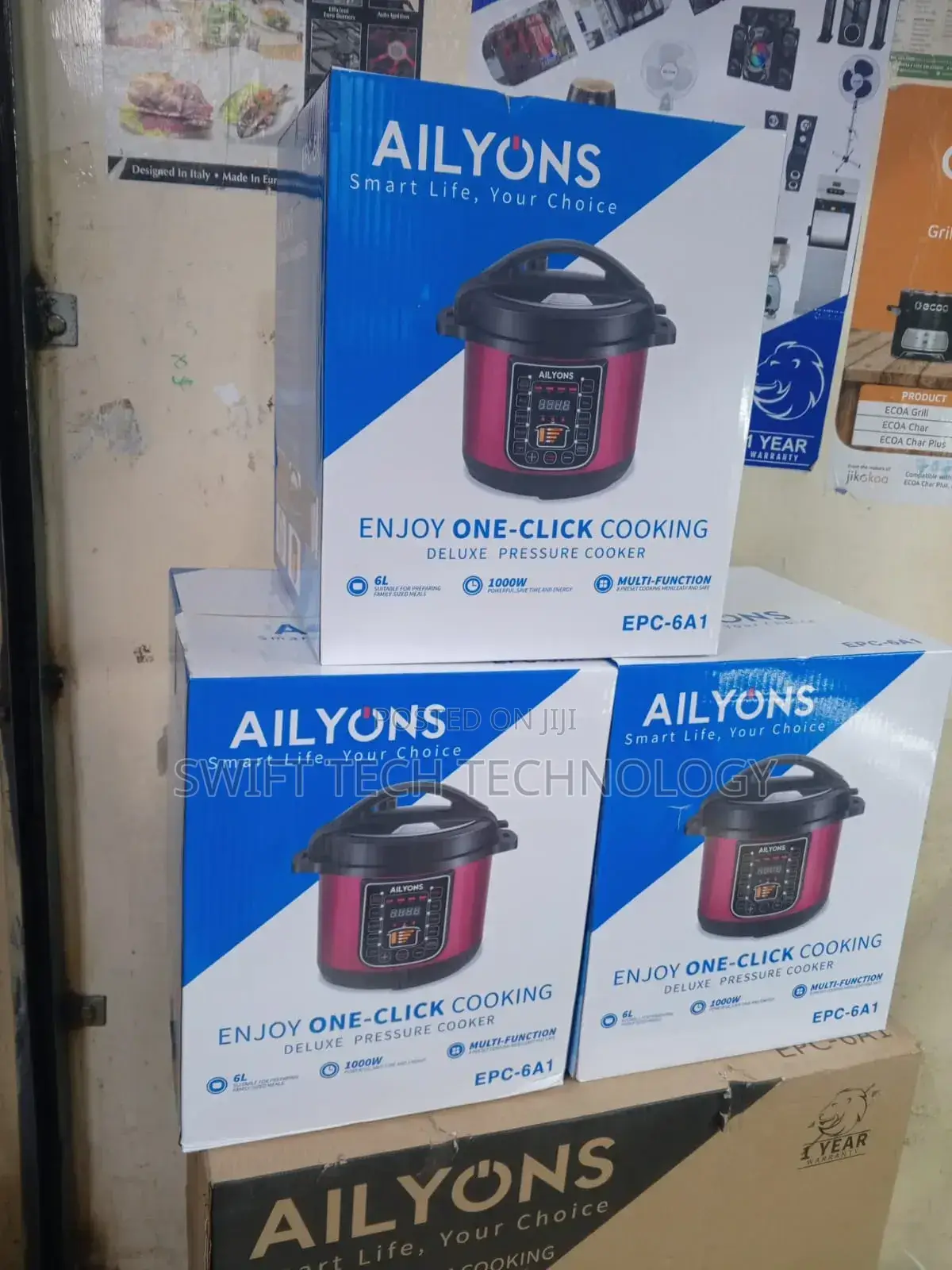 Pressure Cooker 6l Ailyons Pressure Cooker