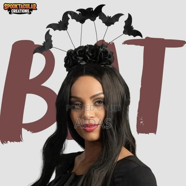 Halloween Bat Flower Headband Flower - main view