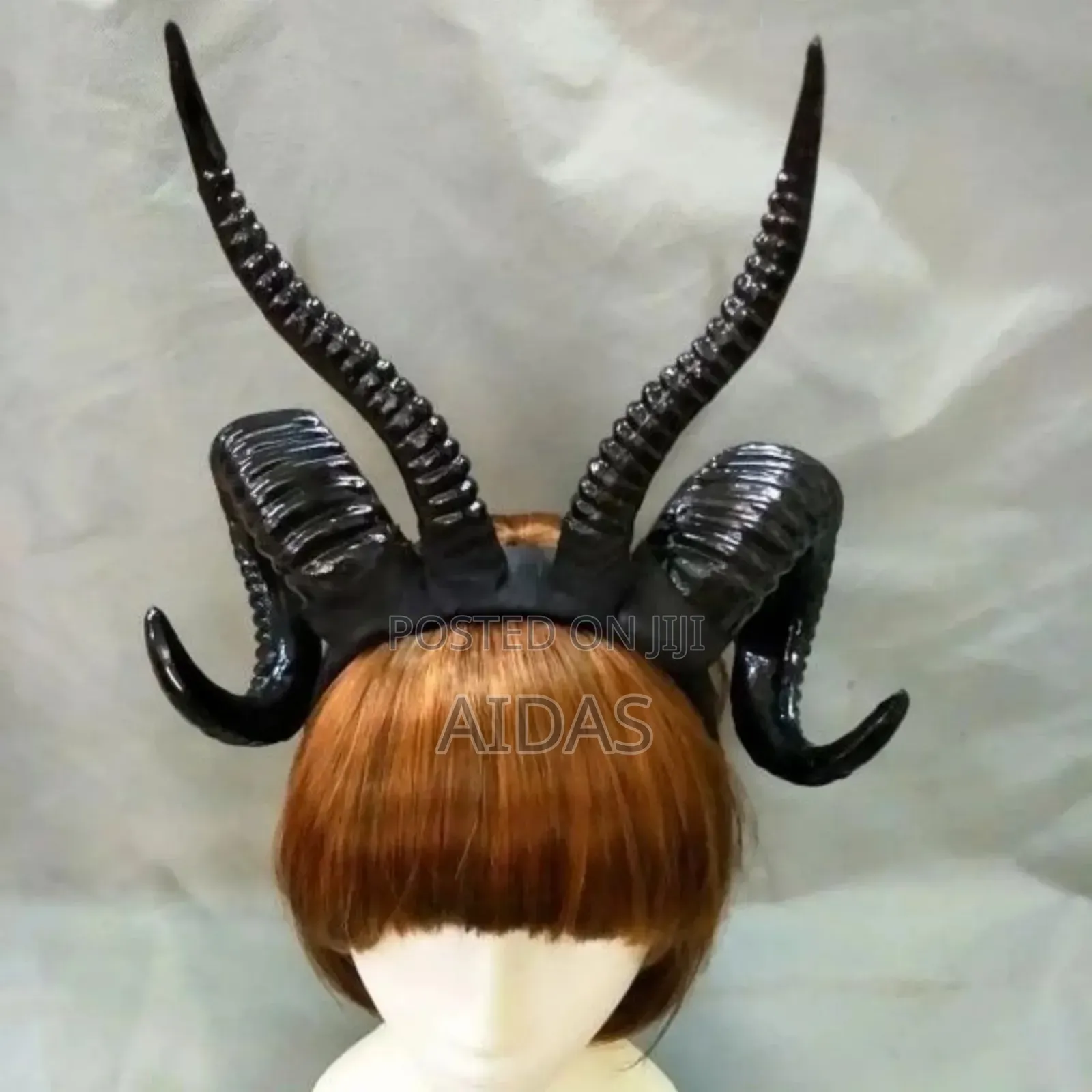 Halloween Gothic Sheep Horn Head Crown