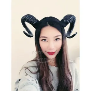 Gothic Sheep Horn Headpiece Crown