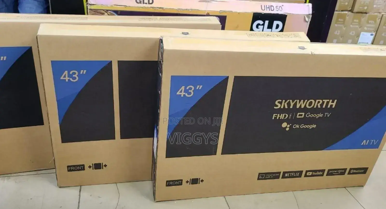 New Model Skyworth 43 Inch Smart TV T-65