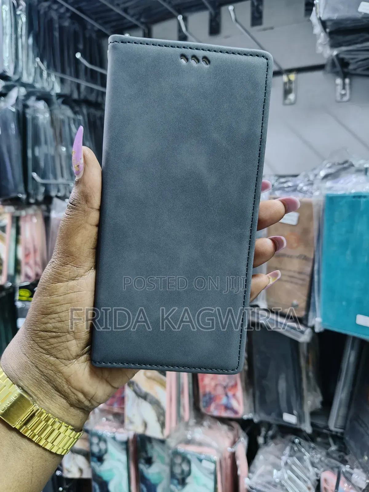 Infinix Smart 9 Leather Flip Cover