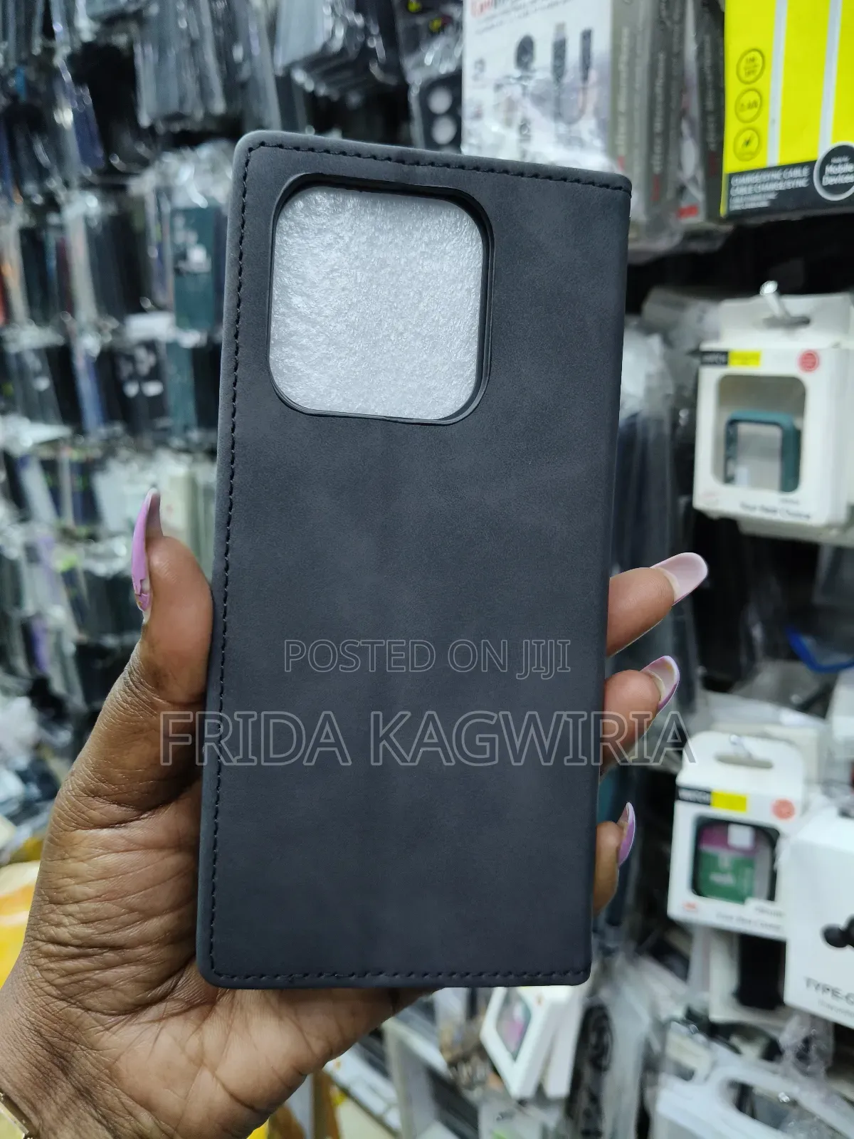 Infinix Smart 9 Leather Flip Cover
