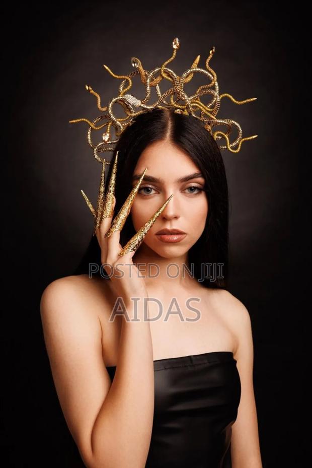 Halloween Medusa Headdress Crown - thumbnail 3