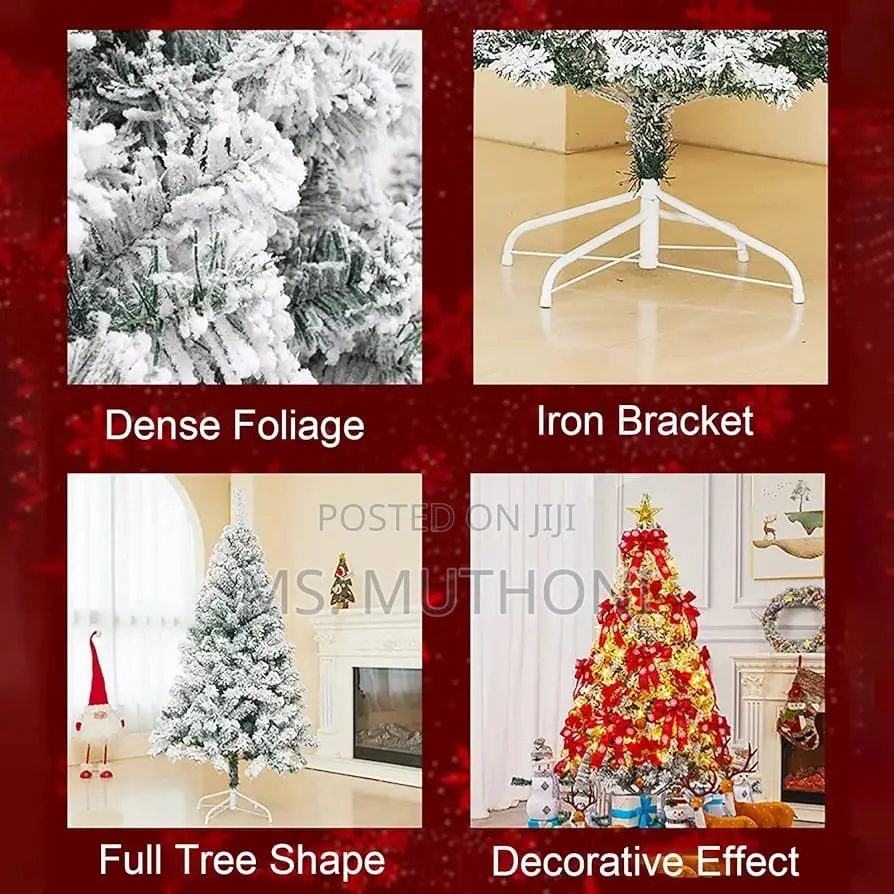 XXL (10 Ft)New Large Scale Snow Flocked Christmas Tree