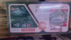 Smart Scrabble and Monopoly 2 in 1 Game