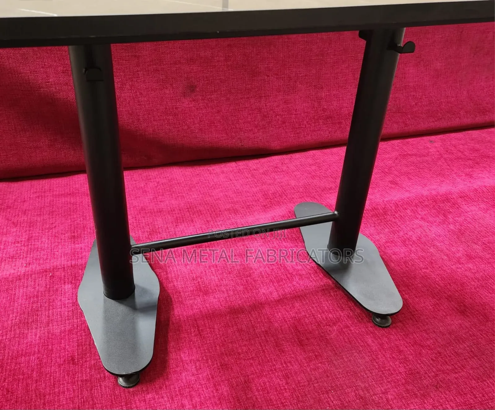 Double Metal Table Legs/Base Top Sizes/Colours Are Optional