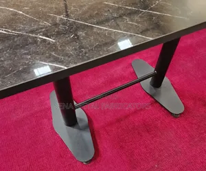 Double Metal Table Legs/Base Top Sizes/Colours Are Optional