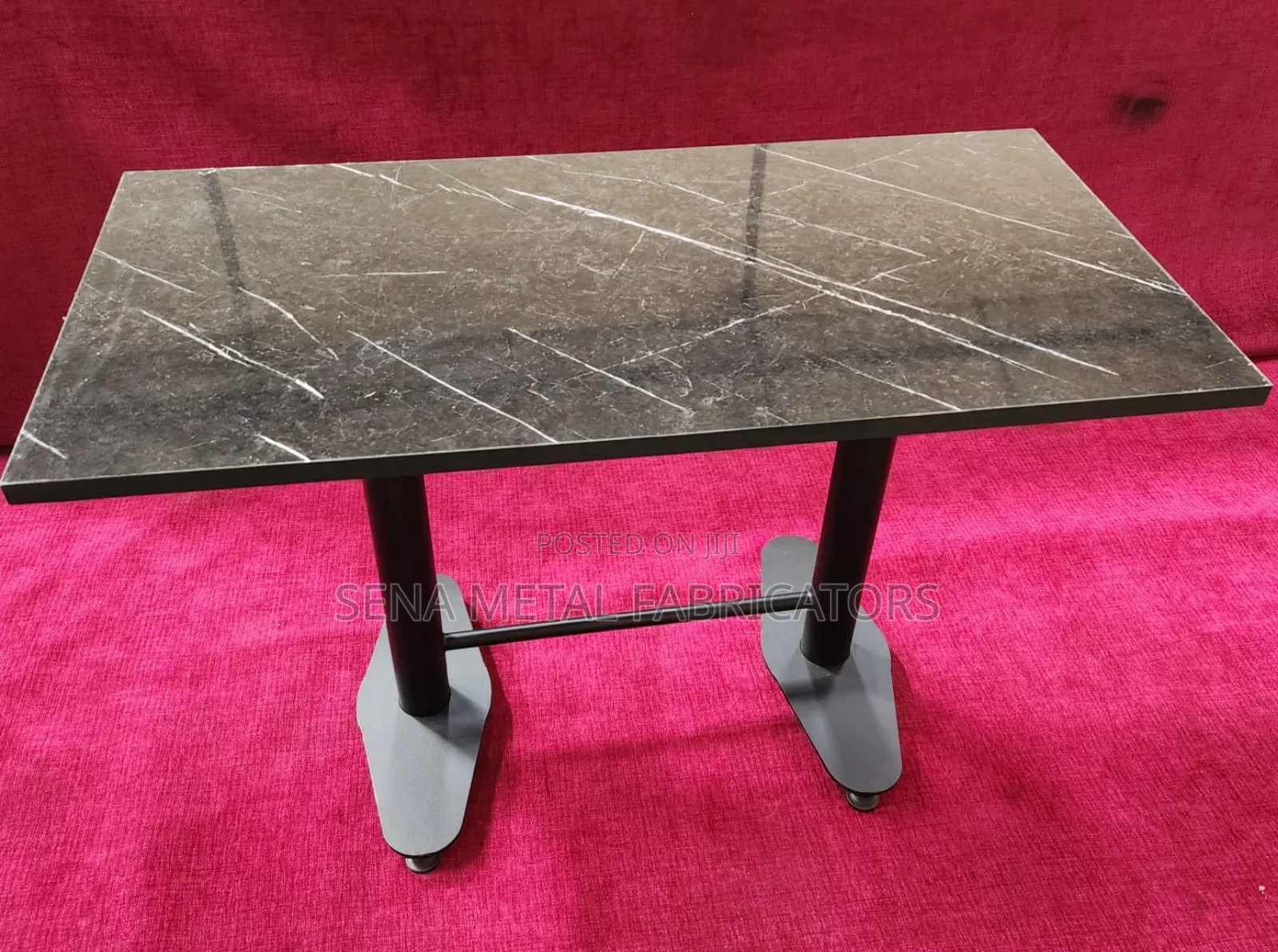 Double Metal Table Legs/Base Top Sizes/Colours Are Optional