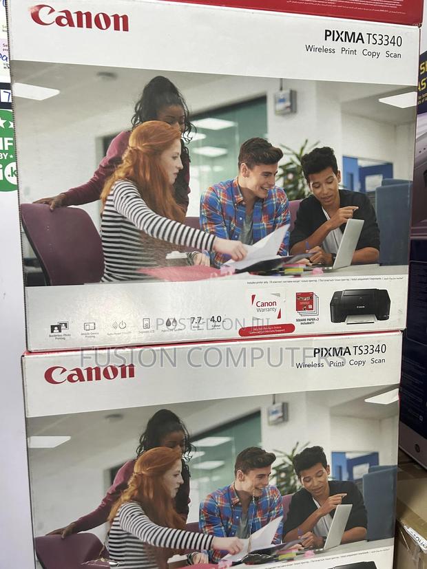 Canon Pixma Ts3440 All in One Wireless Printer - thumbnail 3