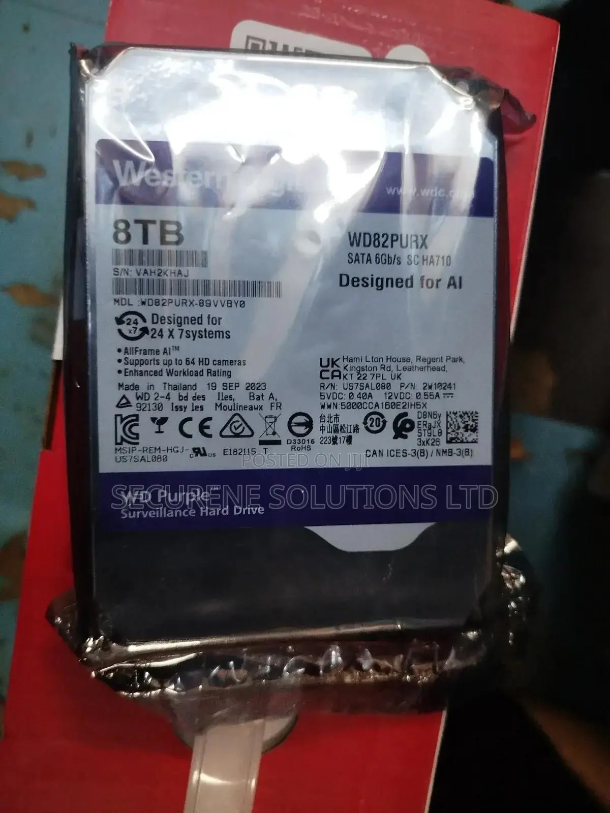 Western Digital 8TB Desktop Drive