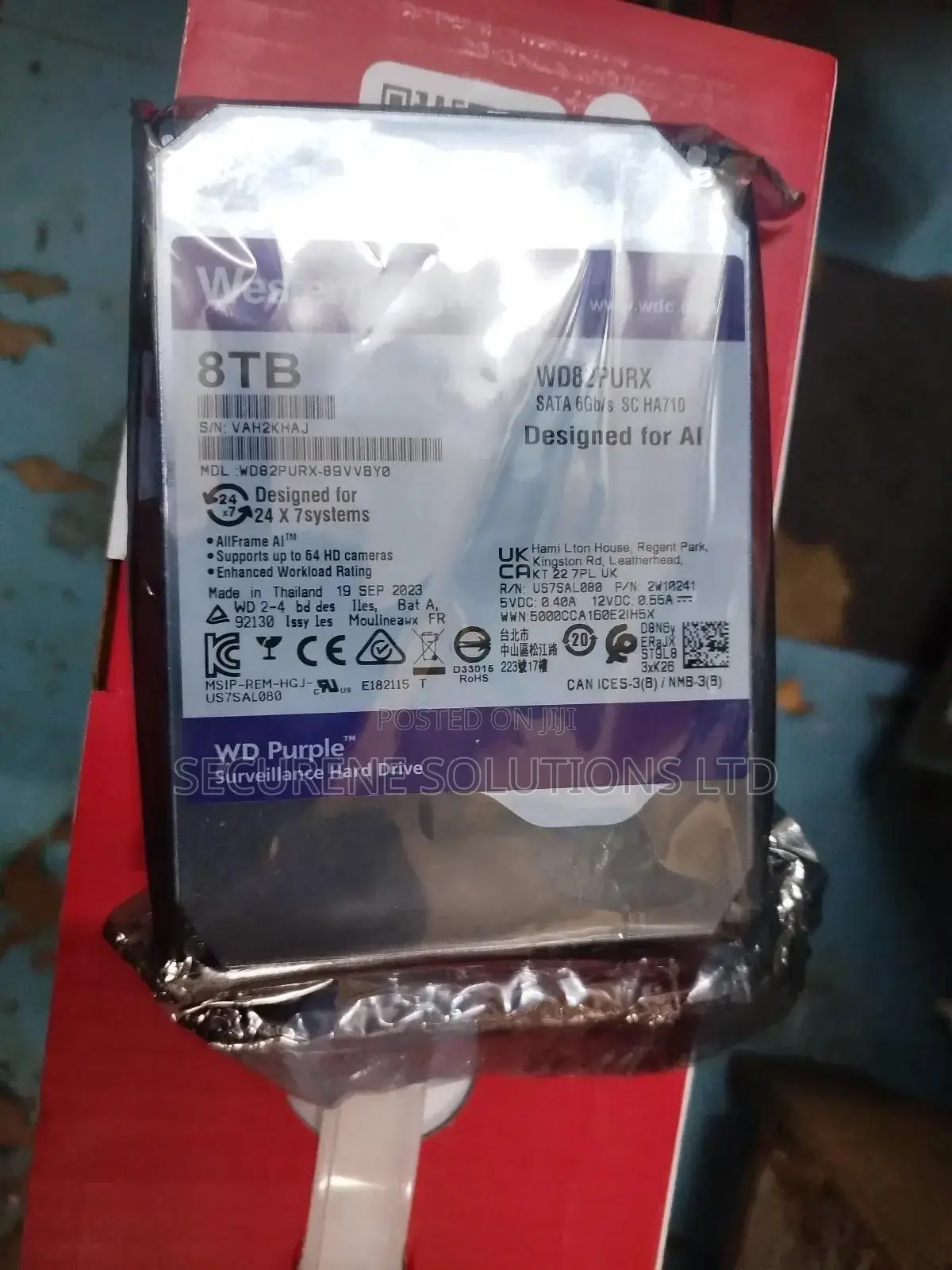 Western Digital 8TB Desktop Drive