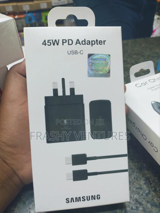 Samsung 45w Adapter With Samsung Cable - main view