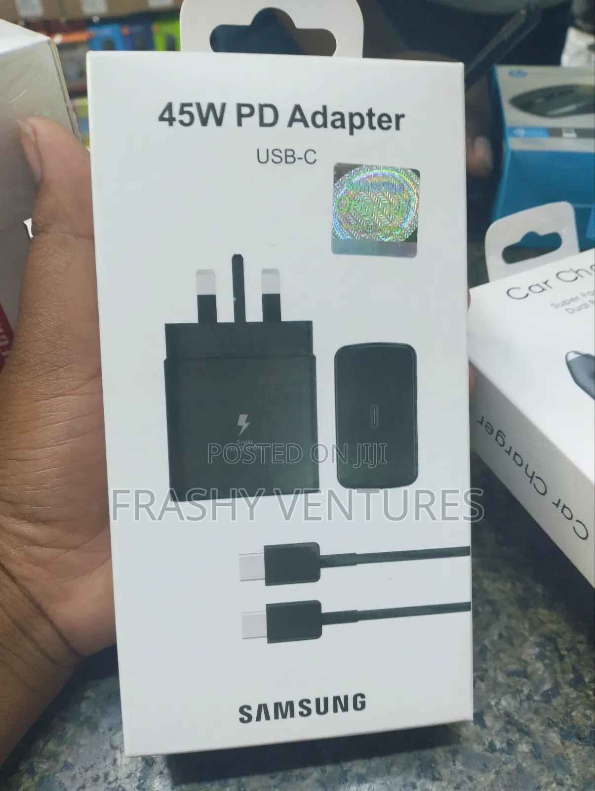 Samsung 45w Adapter With Samsung Cable