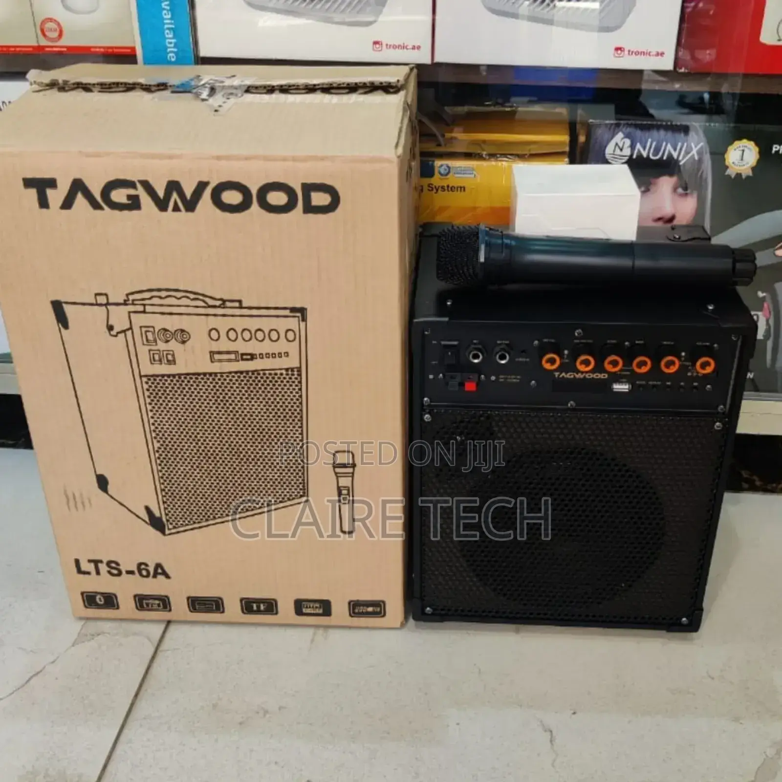 New Brand *Tagwood 6" Rechargeable Portable Speaker 6A