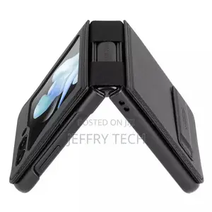 Samsung Galaxy Z Flip 5 Nillkin Qin Vegan Leather Case Cover