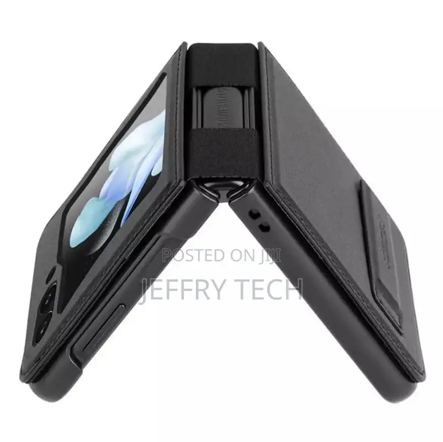 Samsung Galaxy Z Flip 5 Nillkin Qin Vegan Leather Case Cover