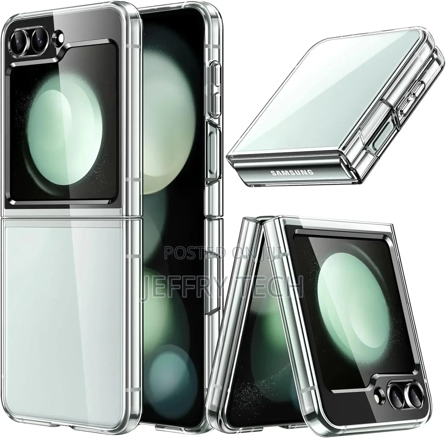 Samsung Galaxy Z Flip 5 Transparent Crystal Non Yellow Hard
