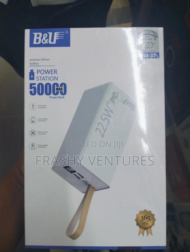 B$U 50000 Power Bank - main view