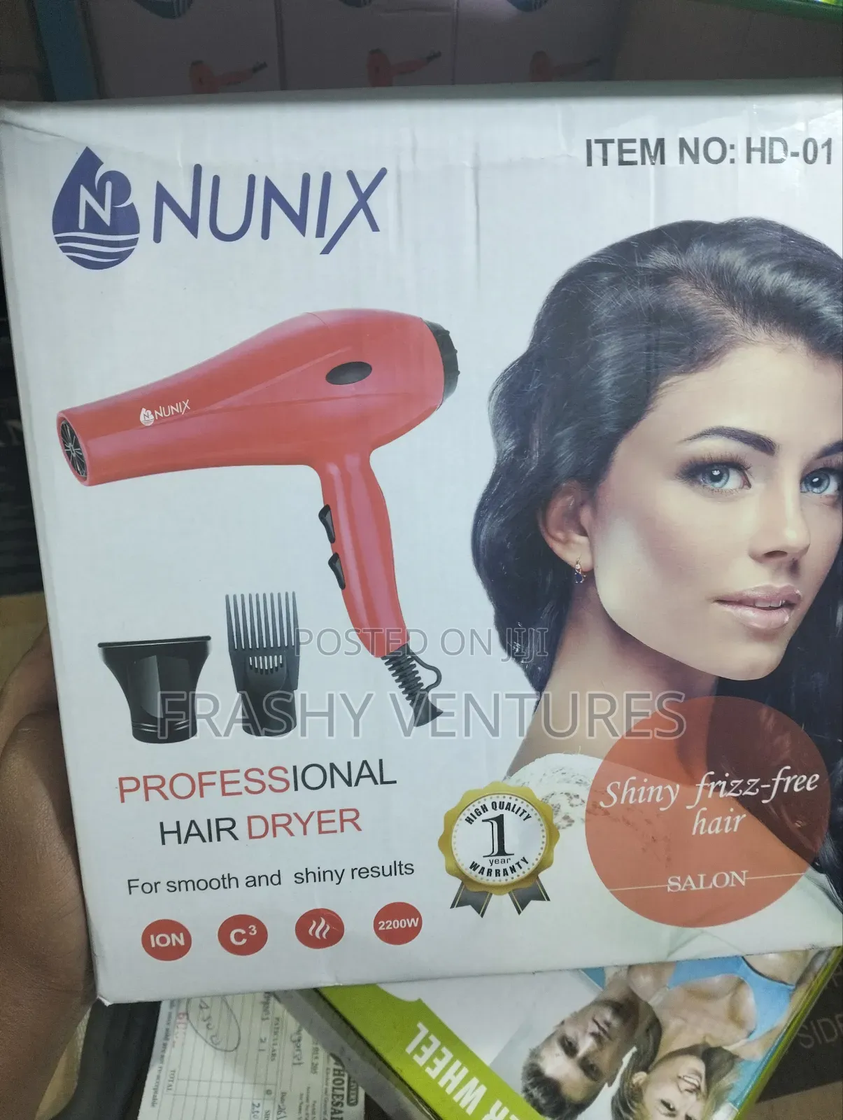 Professional Hair Dryer With Accessories