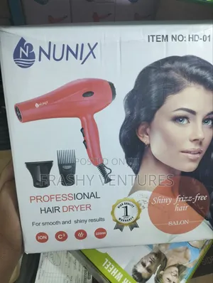 Professional Hair Dryer With Accessories