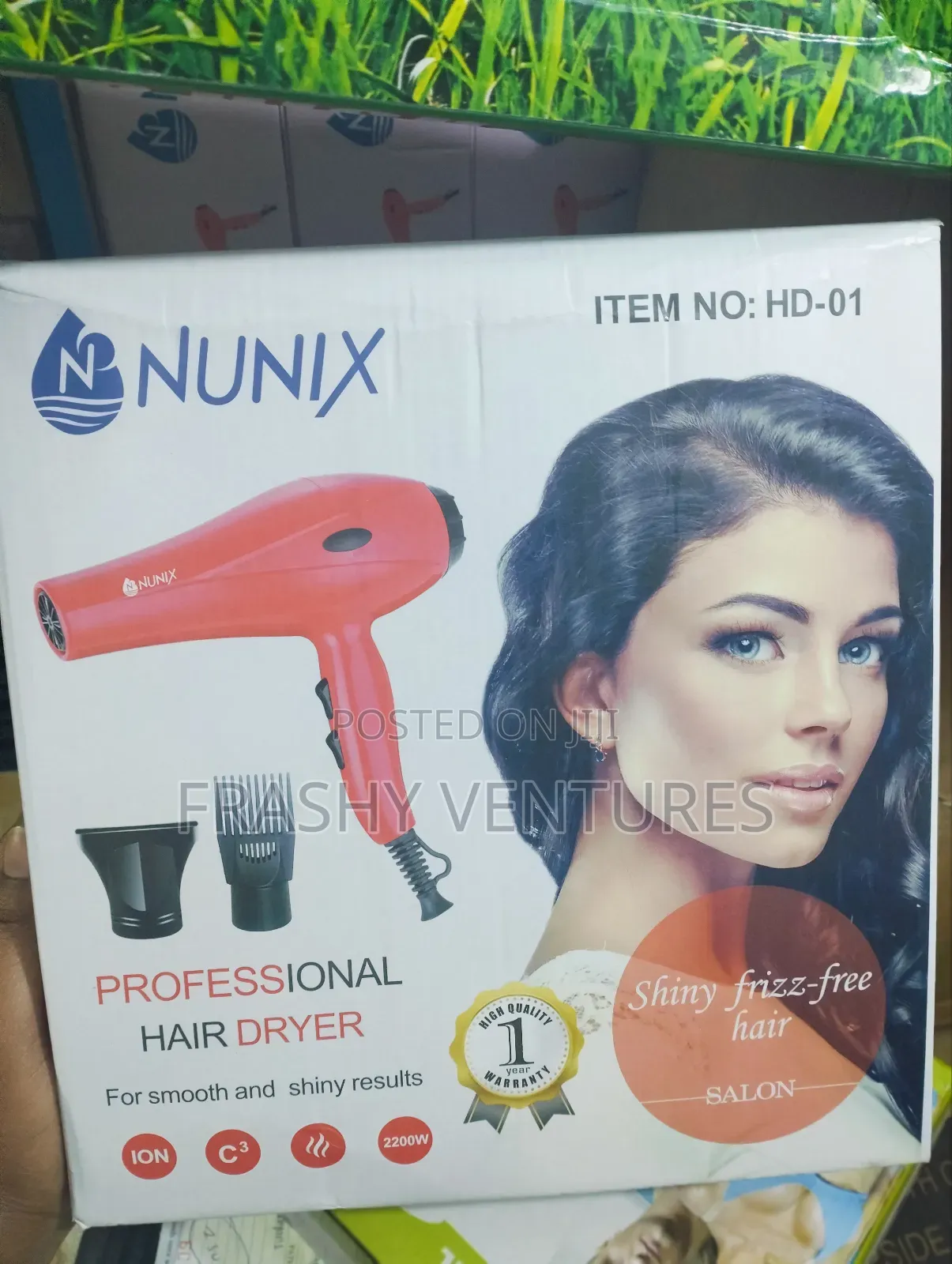 Professional Hair Dryer With Accessories
