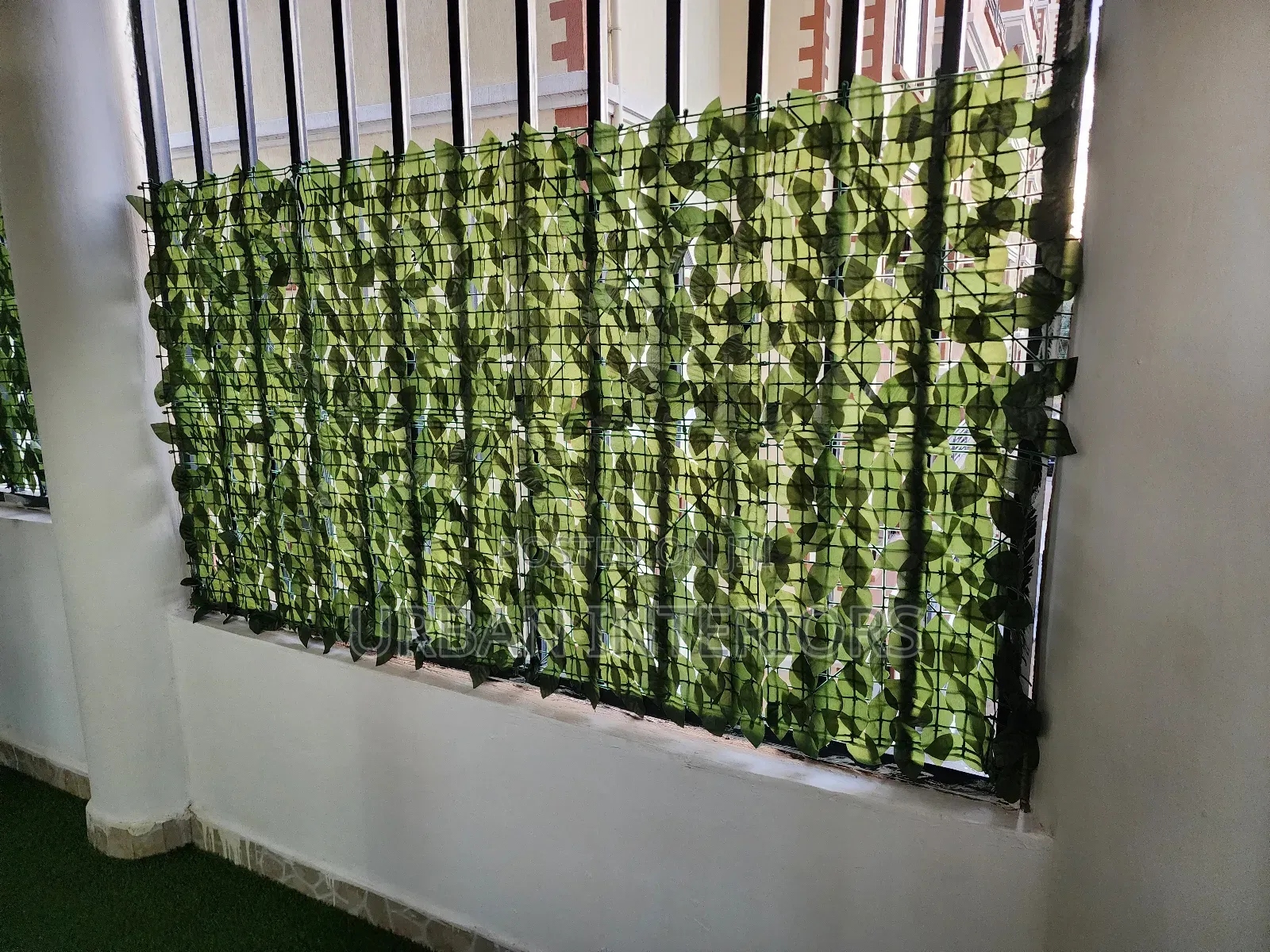 Artificial Green Balcony Fence
