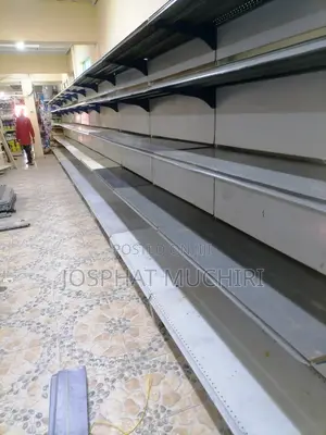Supermarket Shelves Singles and Doubles