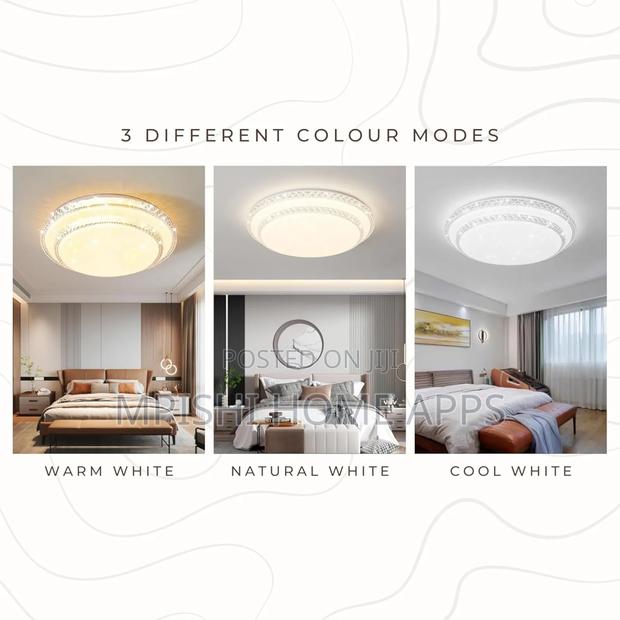 Round Double LED Ceiling Light - thumbnail 5