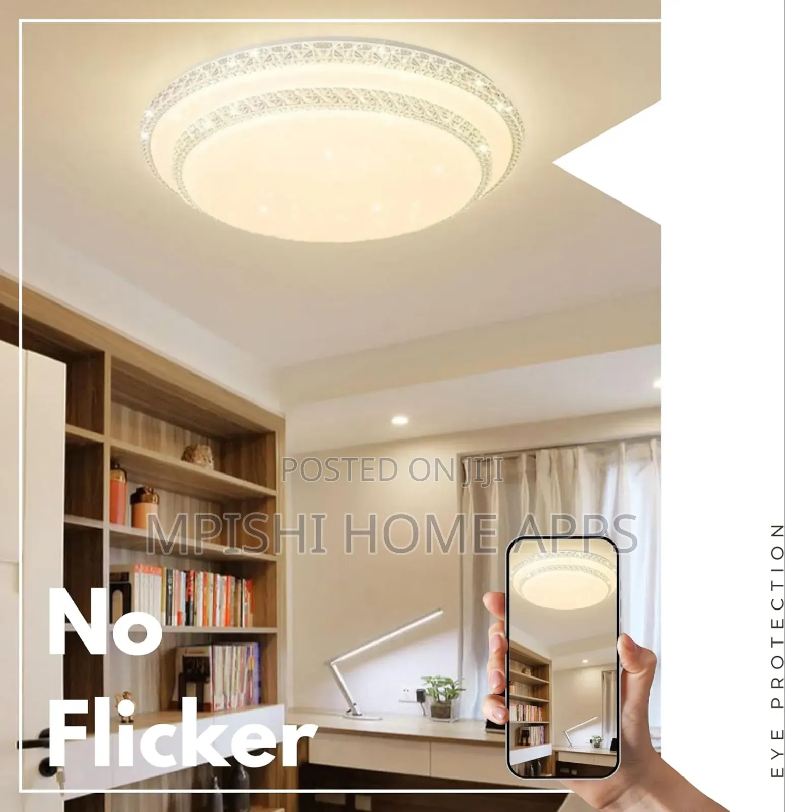 Round Double LED Ceiling Light