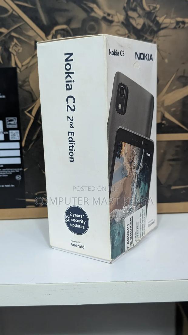 New Nokia C2 16 GB Black - main view