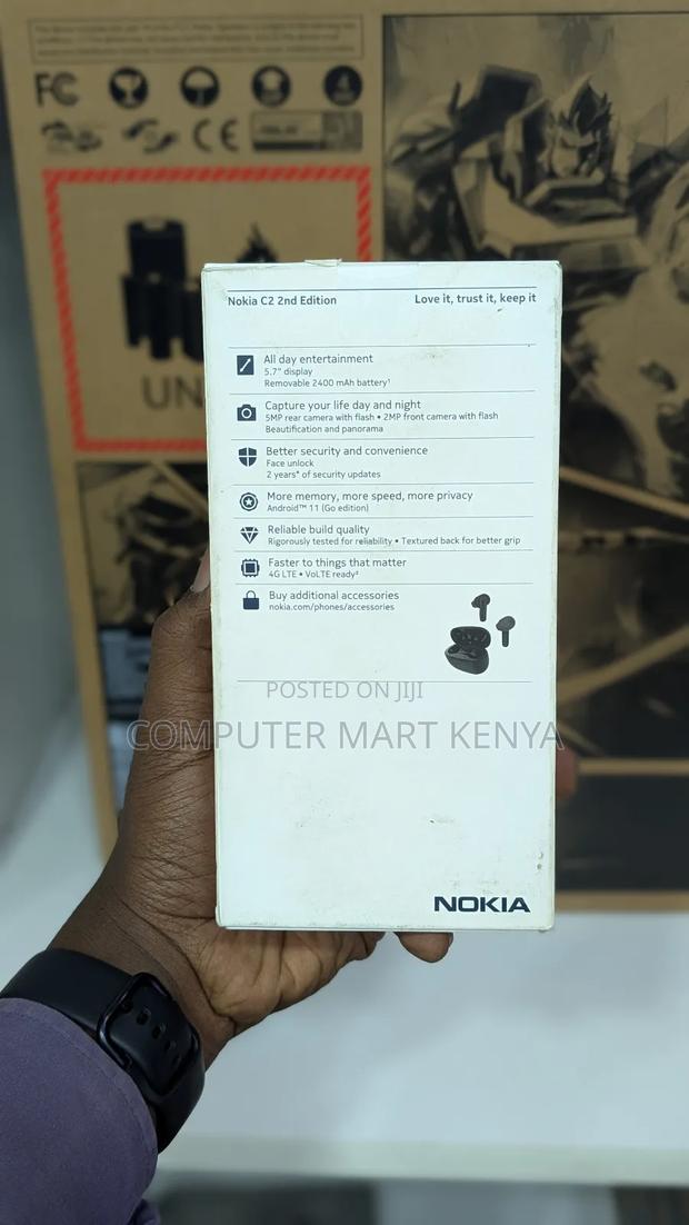 New Nokia C2 16 GB Black - thumbnail 3