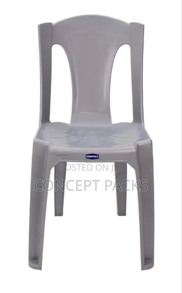 Kenpoly Plastic Chair Armless #2034 - thumbnail 2