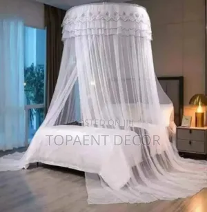 King Size Round White Mosquito Net