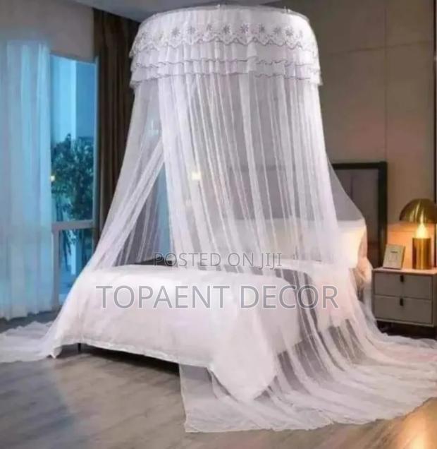 King Size Round White Mosquito Net