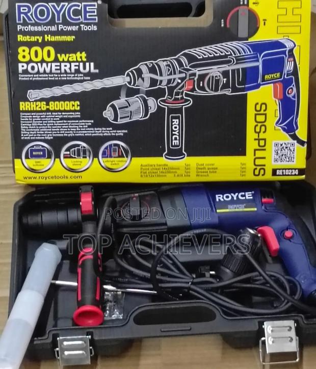 Powerful 800w Electric Rotary Hammer (Royce)