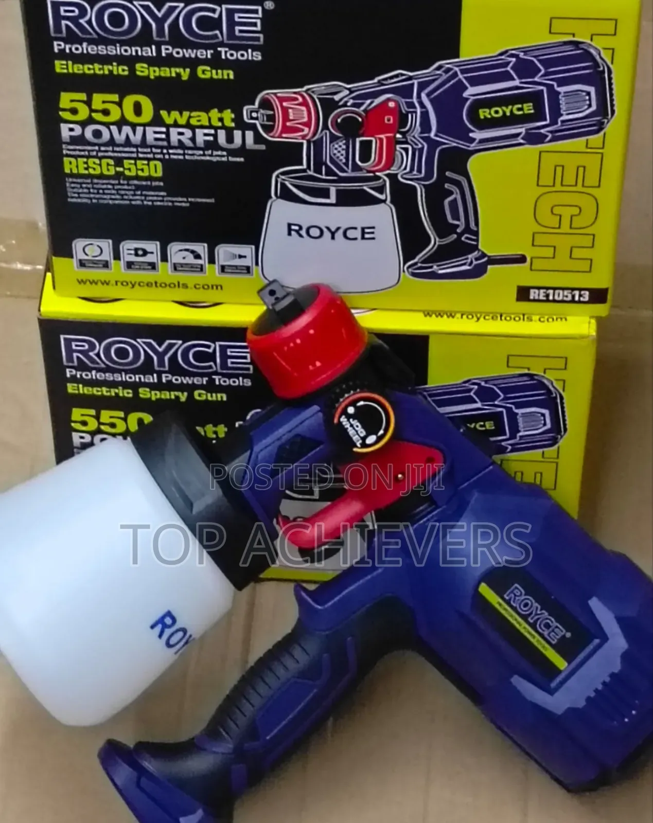 550w Royce Electric Spray Gun 8mls