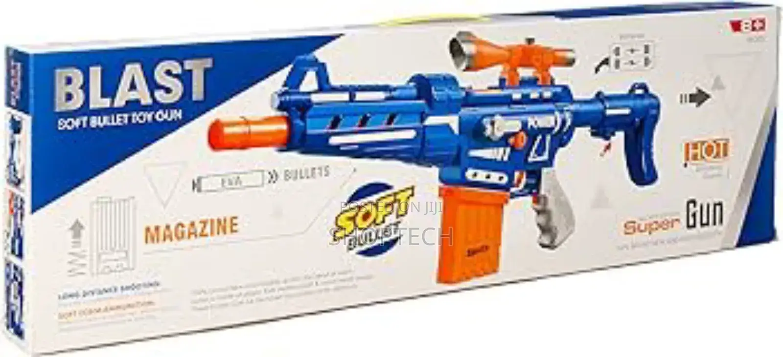 Blast Gün With Soft Bullets