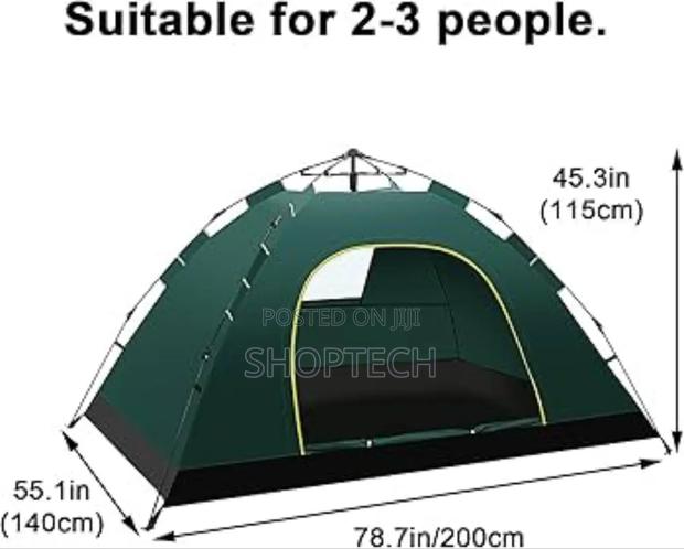 Foldable Camping Tent 2-3 People - main view