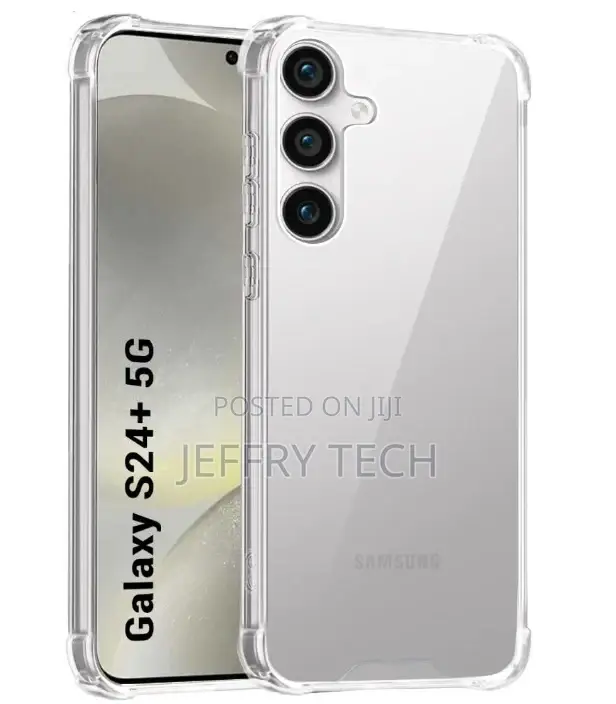 Crystal Clear Back Cover Case for Samsung Galaxy S24 Plus 5G