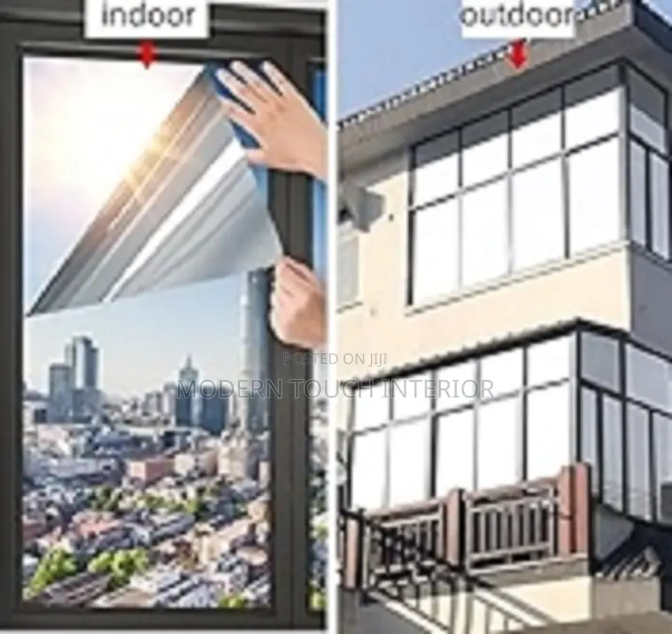 New Silver Uv-Resistant Window Film