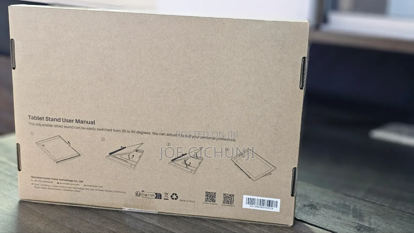 HUION ST300 Adjustable Drawing Tablet Stand Portable Stand