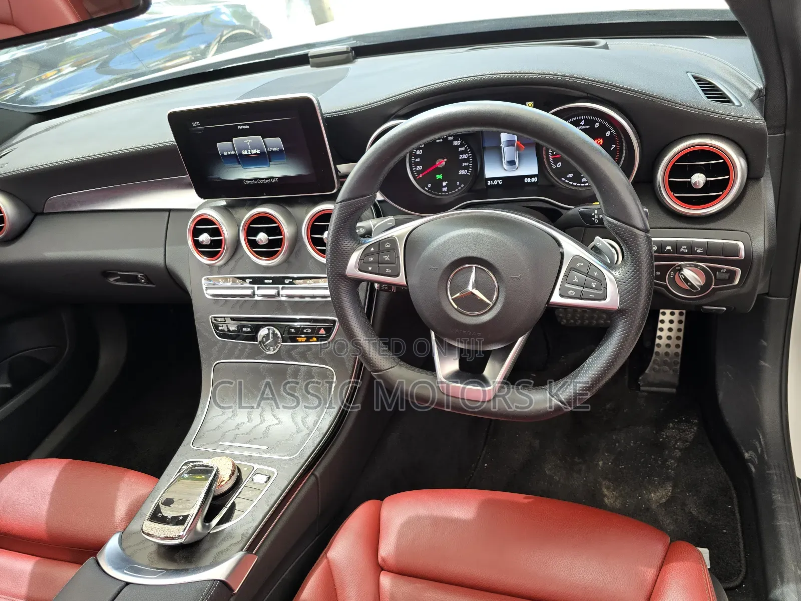 Mercedes-Benz C200 2018 White