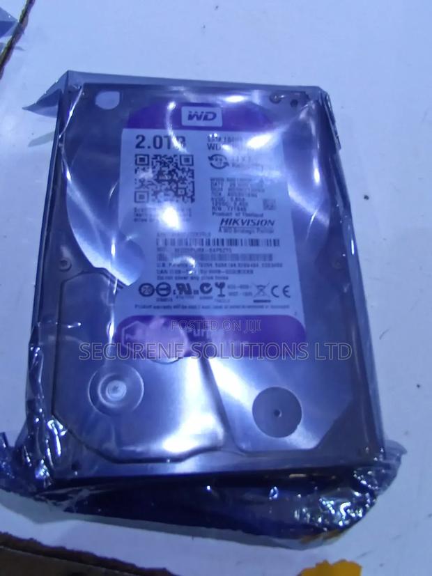 Western Digital Purple 2TB Surveillance Hard Disk - main view