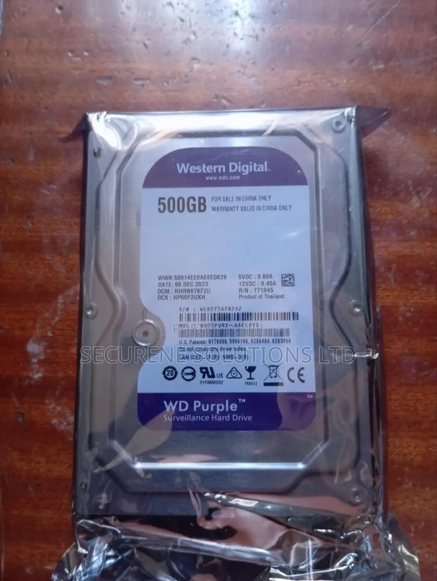 Western Digital Hard Disk Drive HDD 500GB - main view