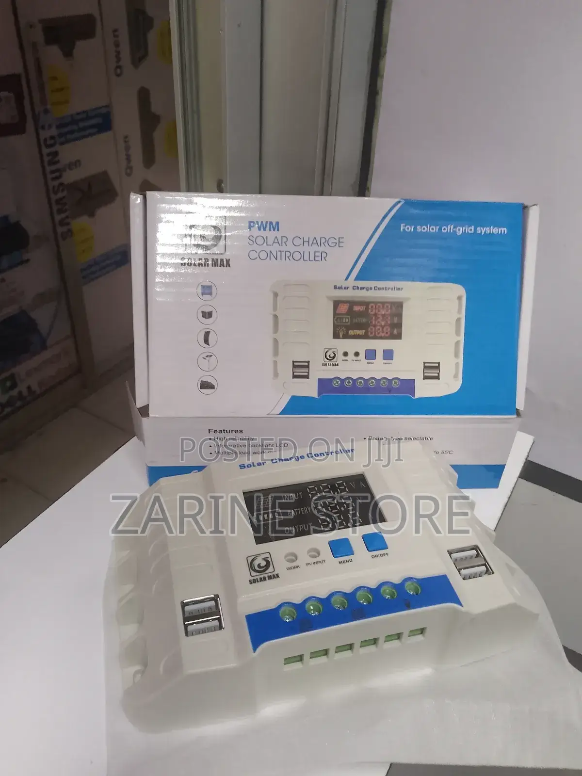 Solarmax Solar Charge Controller 20A Upto 520watts Charger
