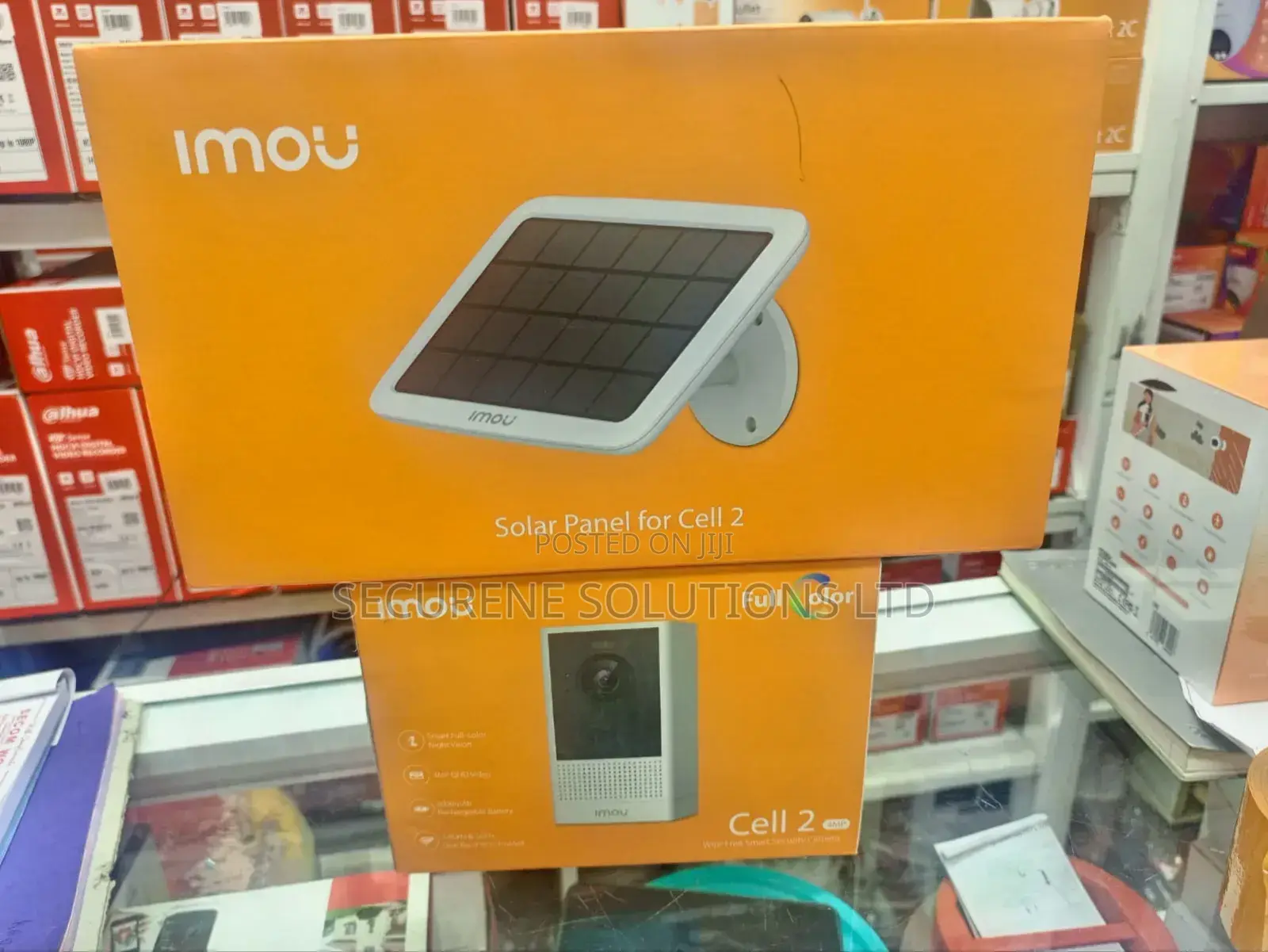 Wireless CCTV Cell Go With Solar Panel 3mp Out Door